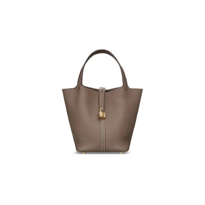 HERMÈS MASTER PICOTIN LOCK 22 TAURILLON CLEMENCE H060991CC18 (22*21*17cm)
